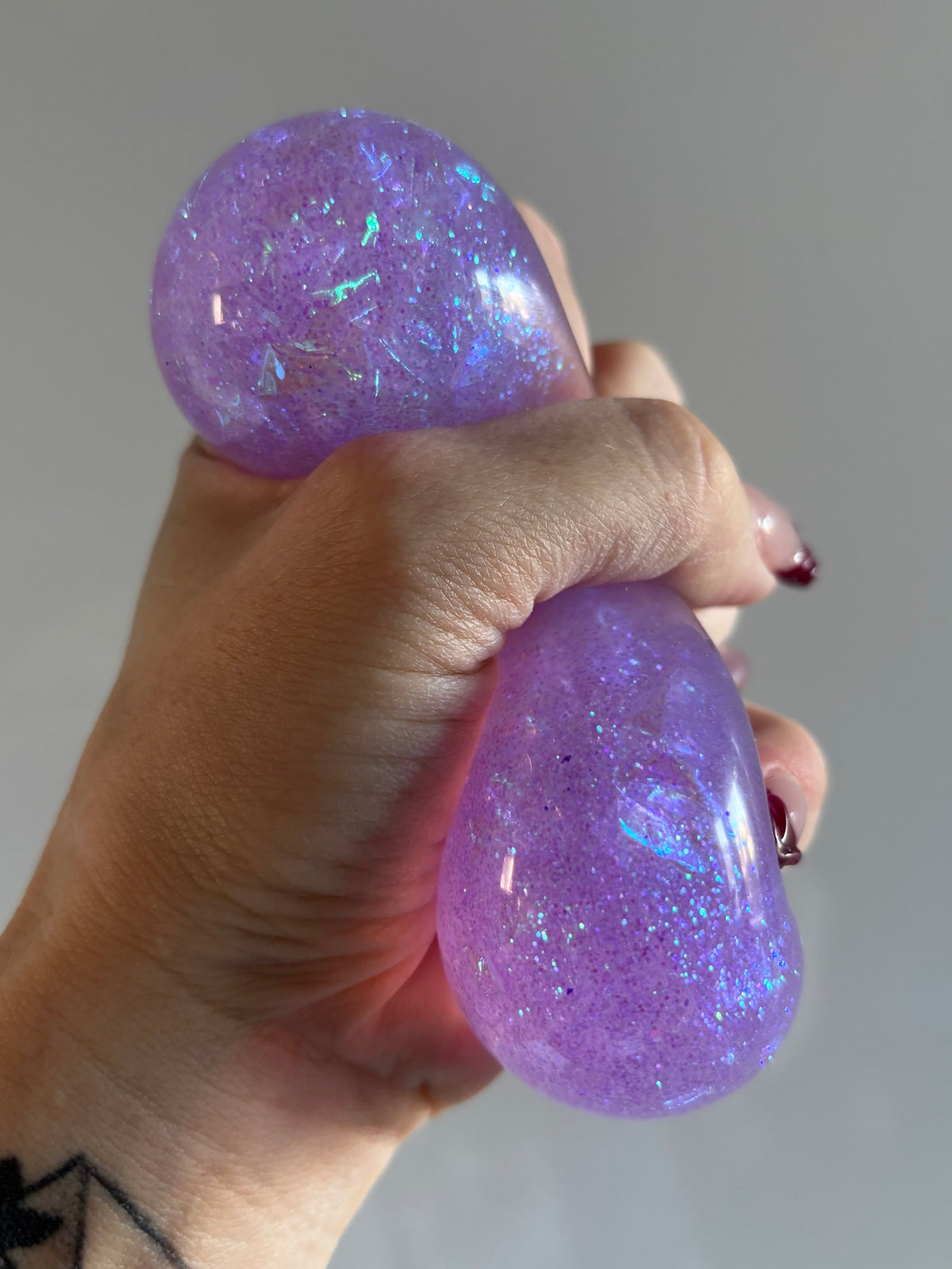 Scrunchems sparkly squish ball