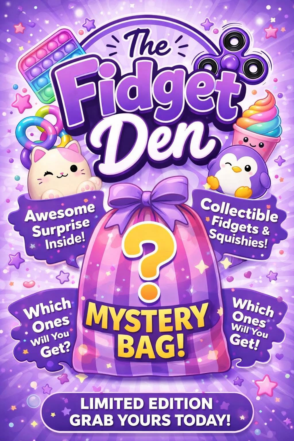 Mystery fidget bundle