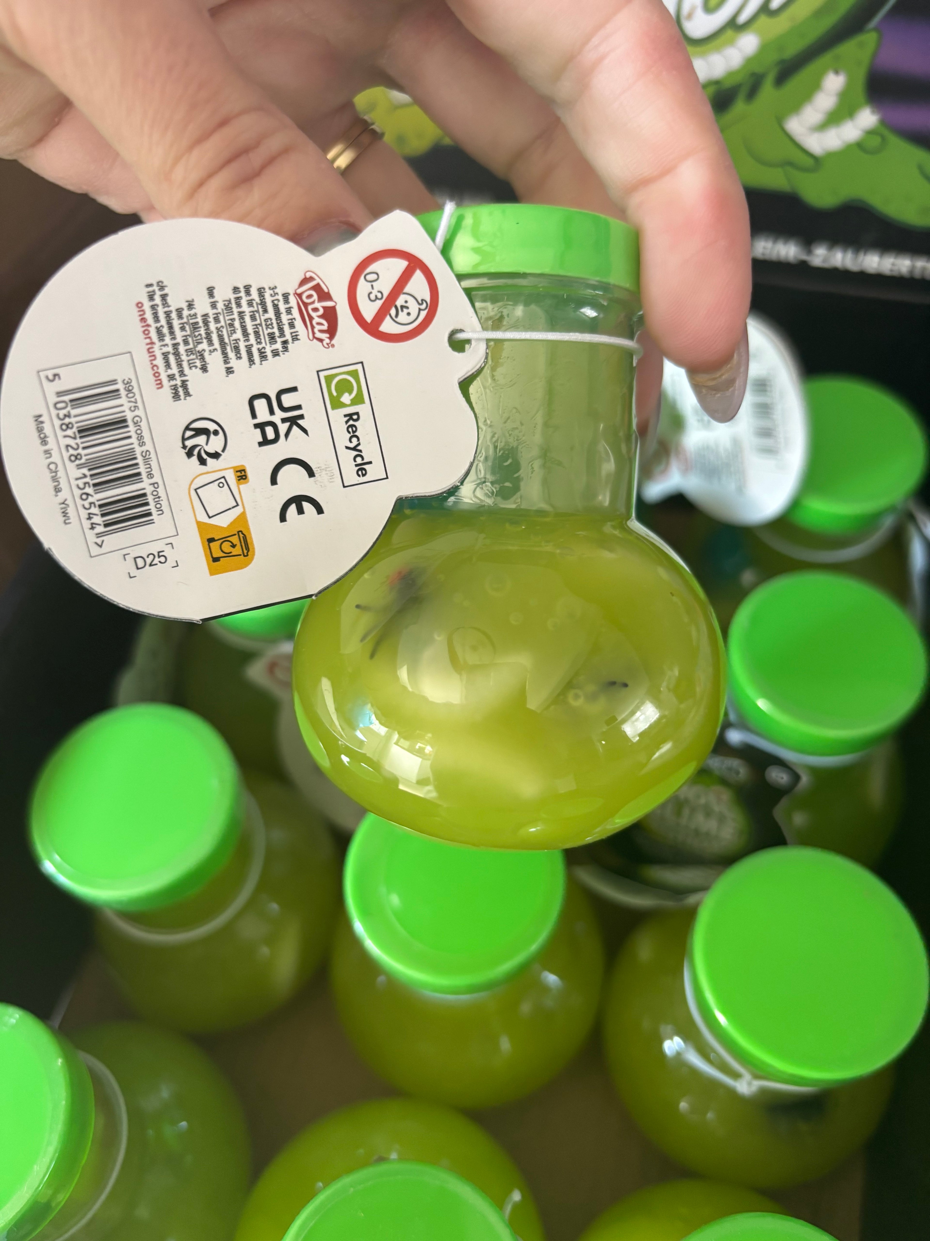 Scrunchems gross slime potions