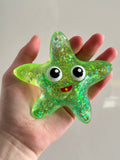 Squeeze sugar gel starfish