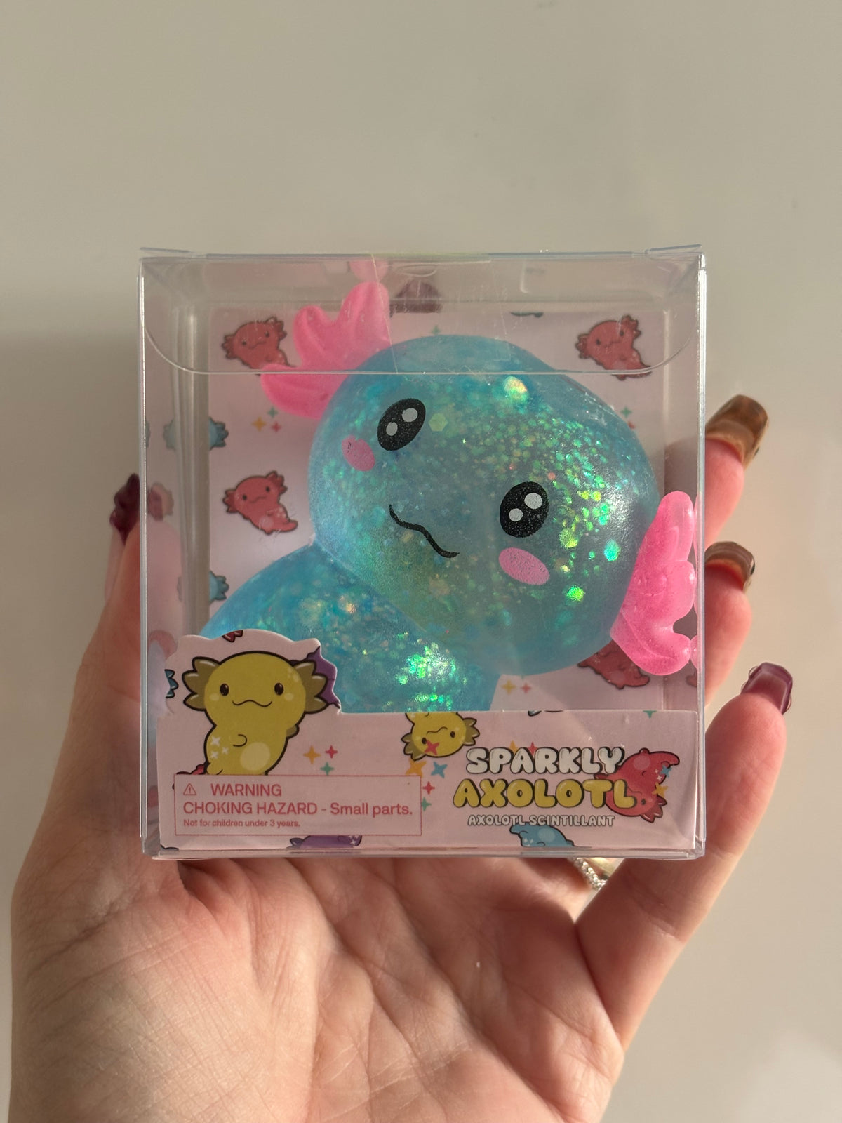 Keycraft Sparkly Axolotl