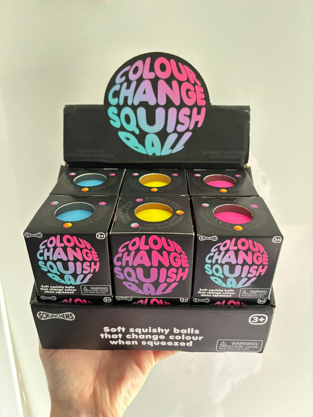 Scrunchems colour change squish ball