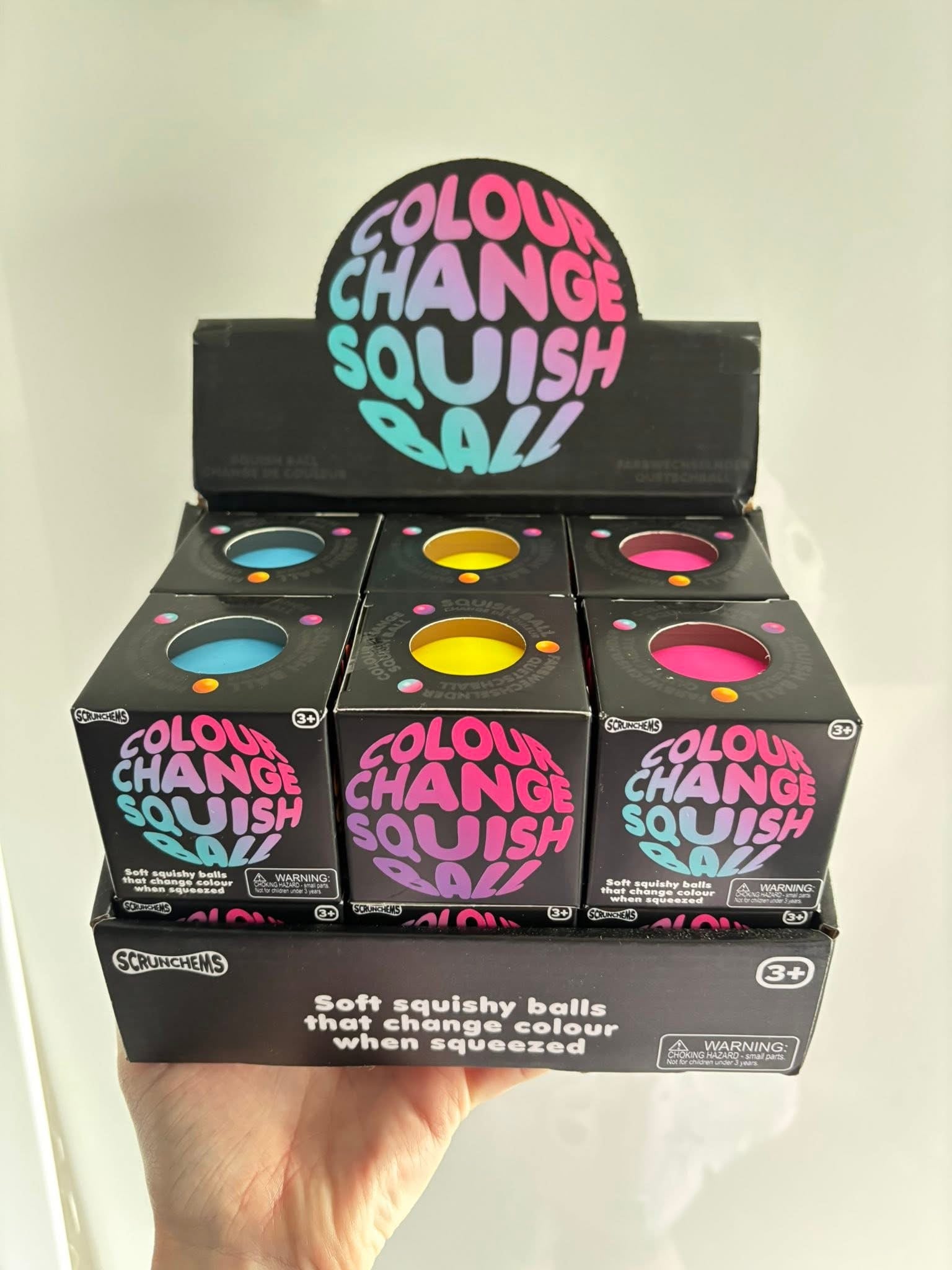 Scrunchems colour change squish ball