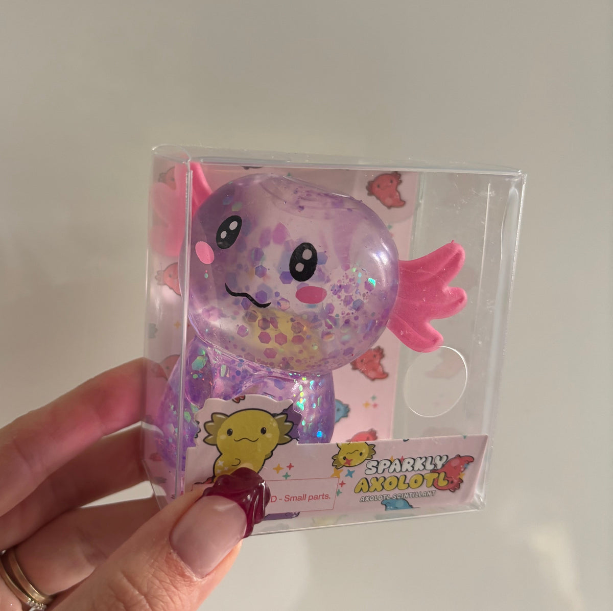Keycraft Sparkly Axolotl