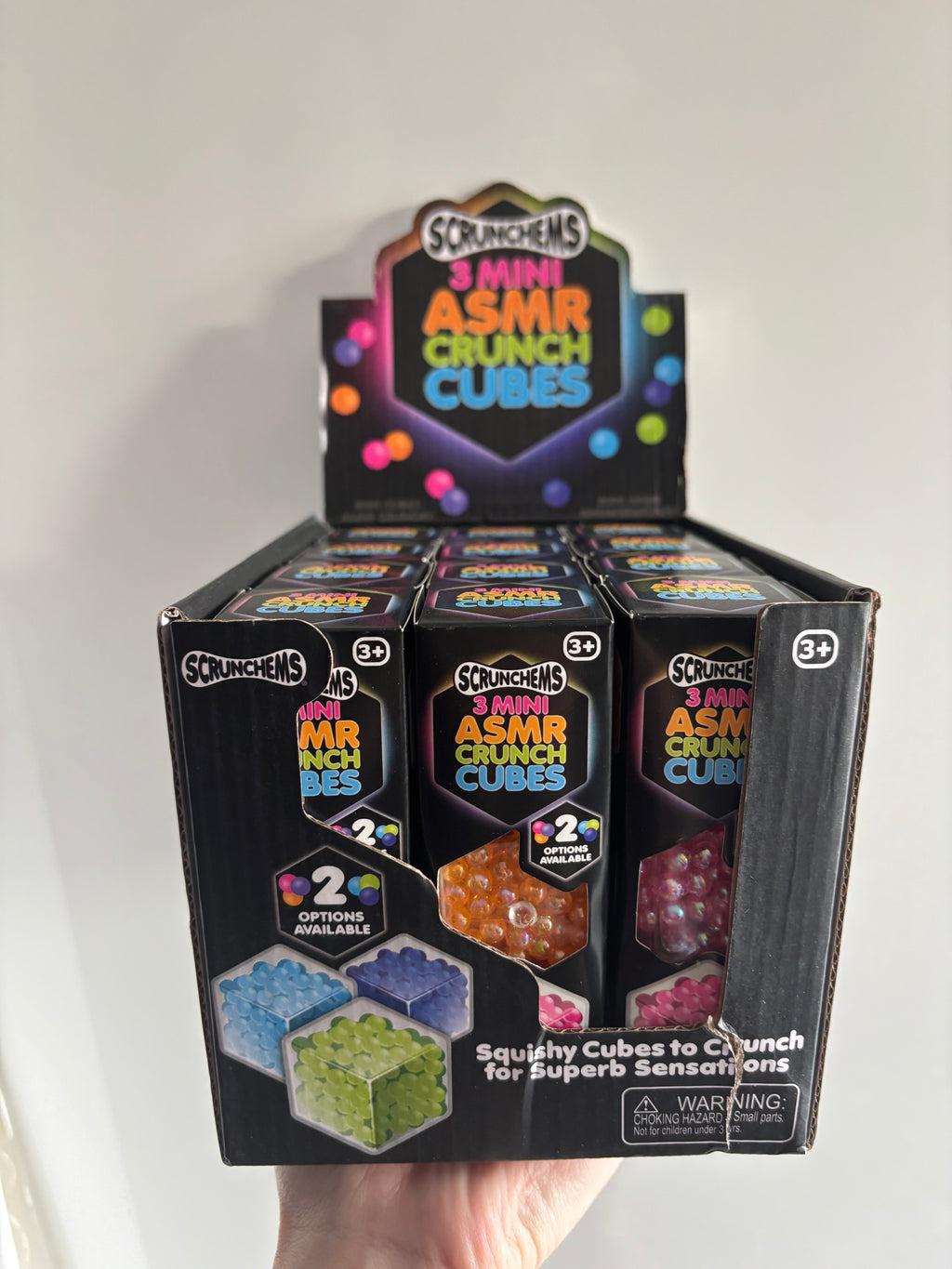 Scrunchems mini asmr crunch cubes