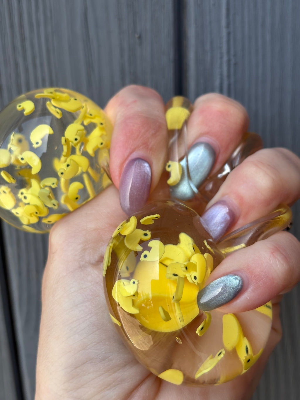 Scrunchems duck squish ball