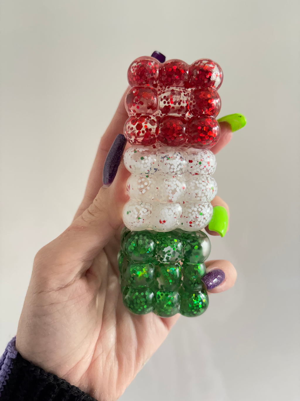 Stretch & squeeze - Squeezey bauble cubes