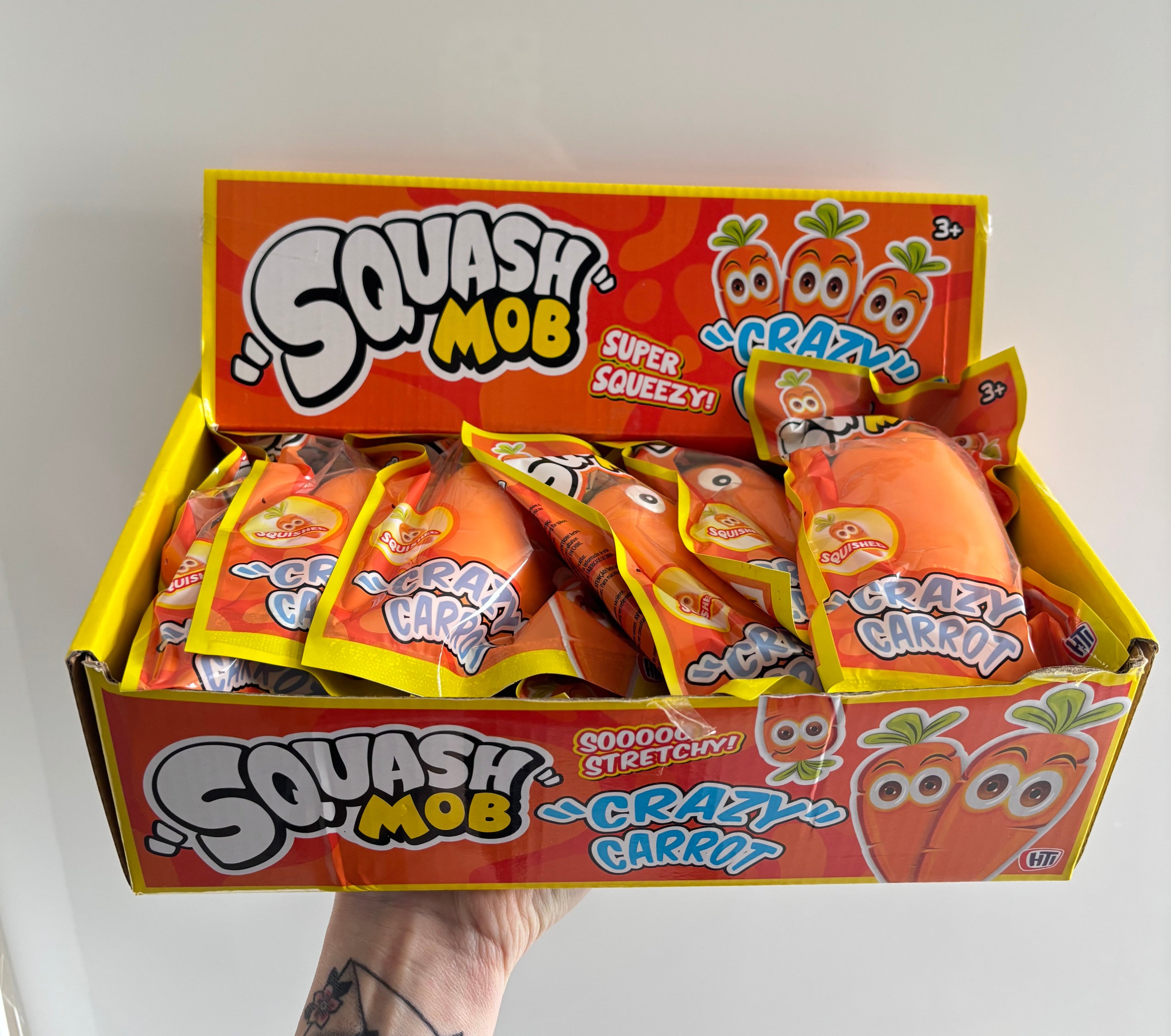 Squash Mob crazy carrot