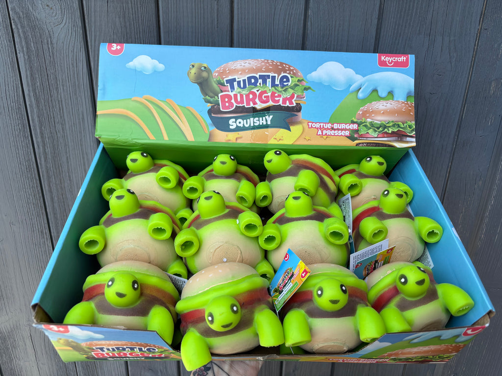 Keycraft Turtle squishy burger
