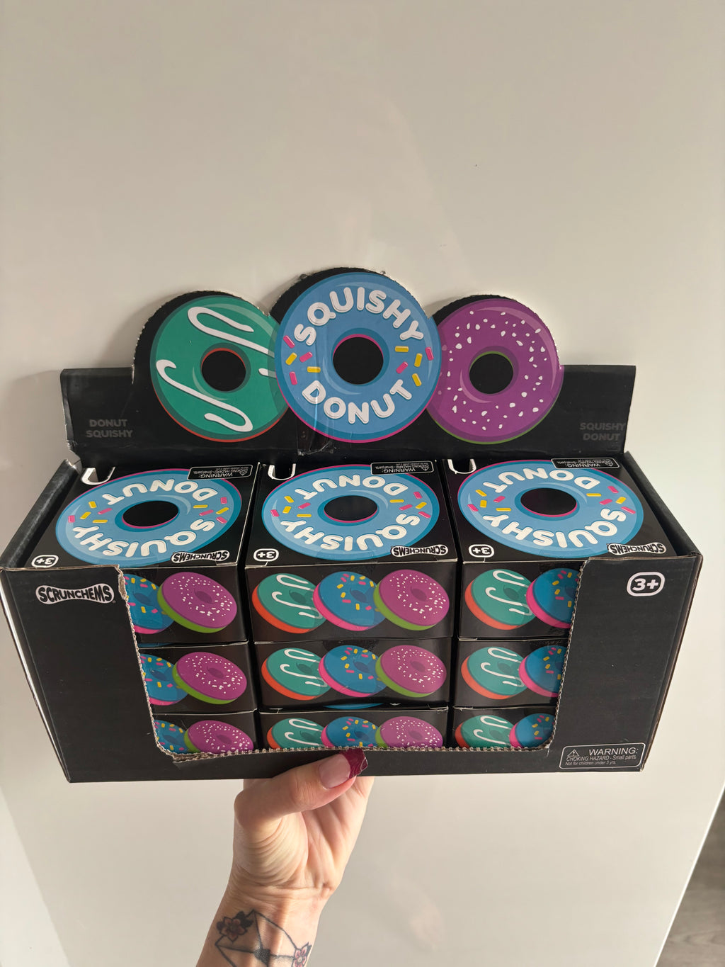 Scrunchems squishy doughnut