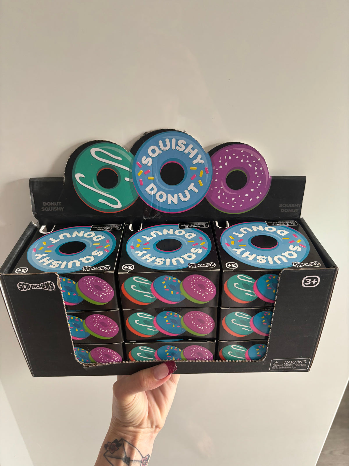 Scrunchems squishy doughnut