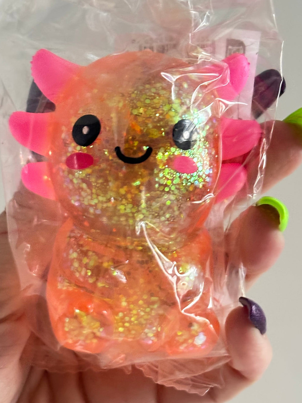 Squeeze sugar gel Axolotls