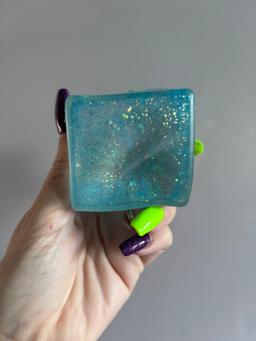 Scrunchems glitter cube