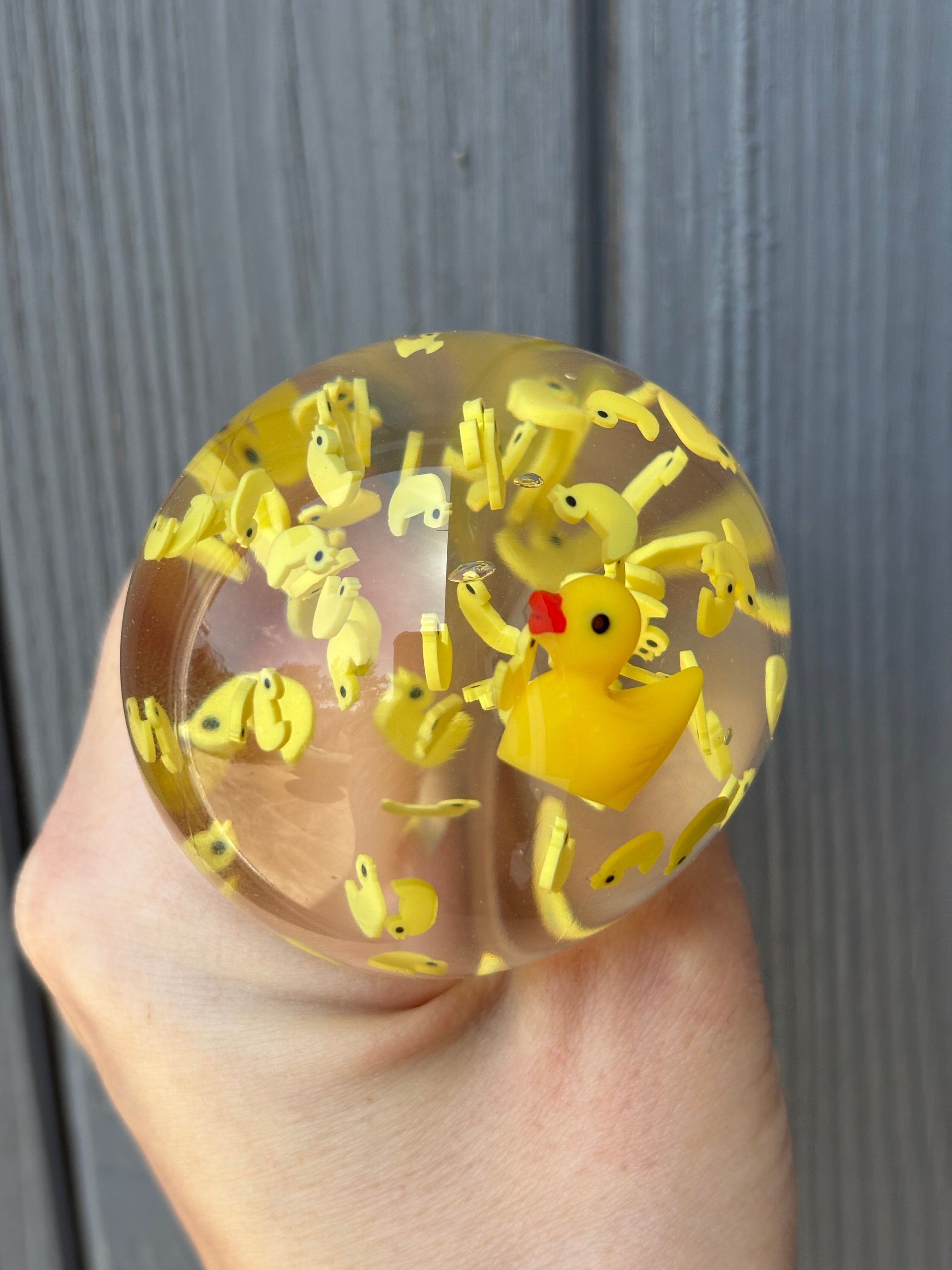 Scrunchems duck squish ball