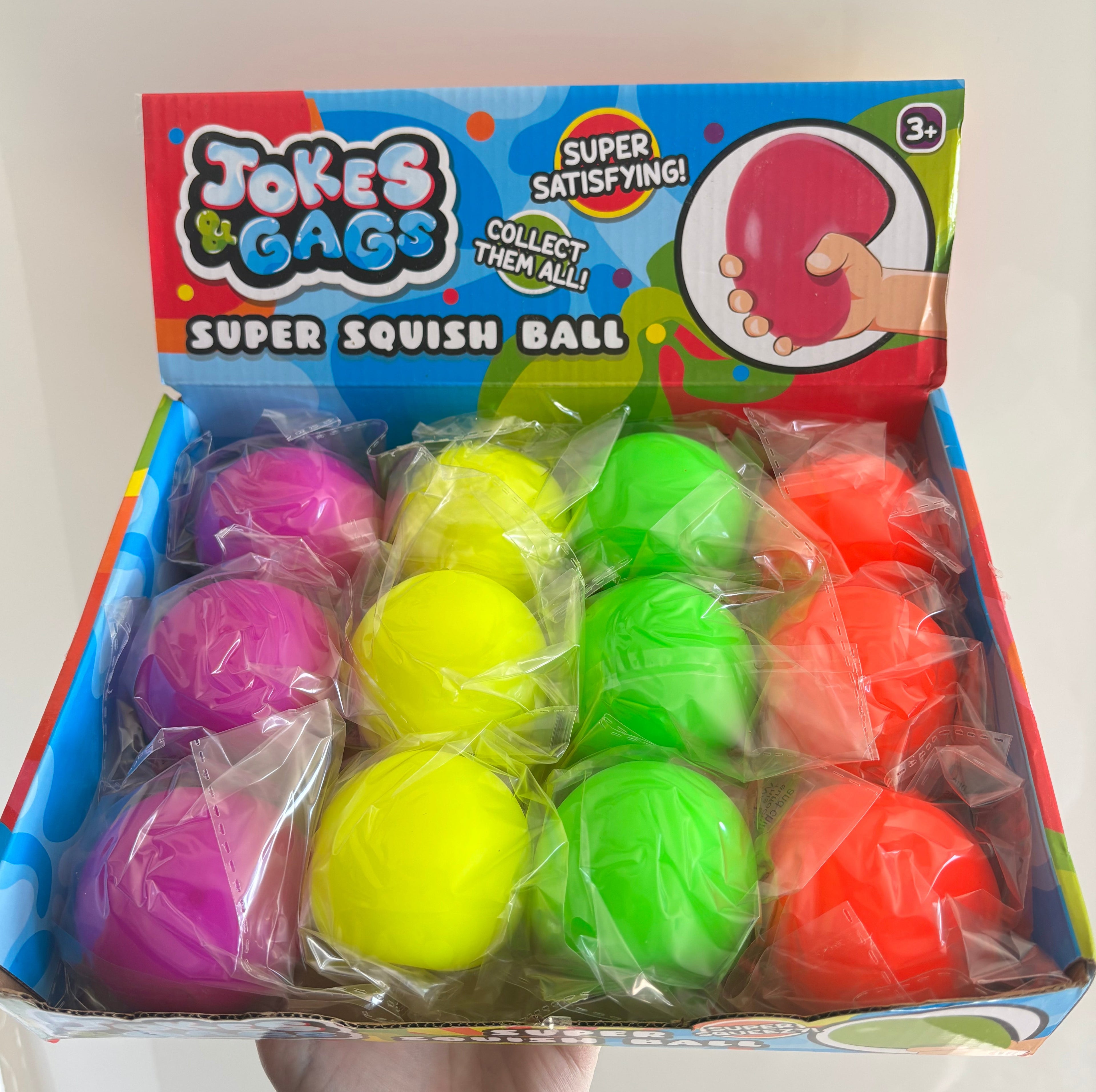 Jokes & gags super squish ball