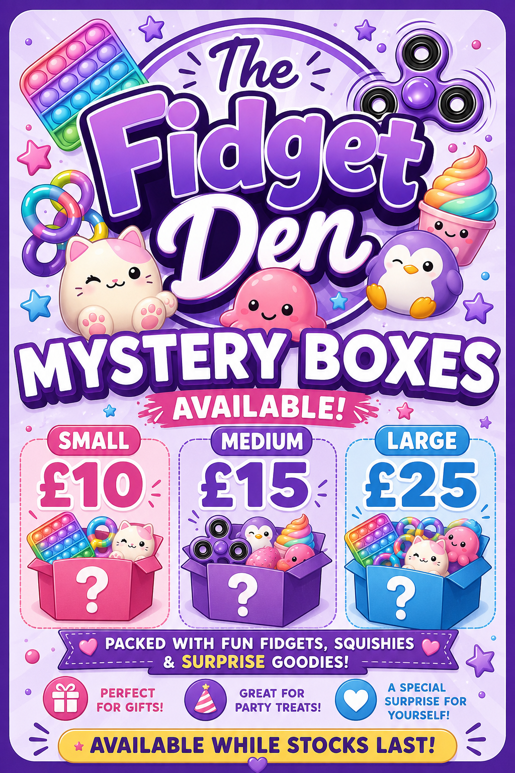 Mystery fidget bundle