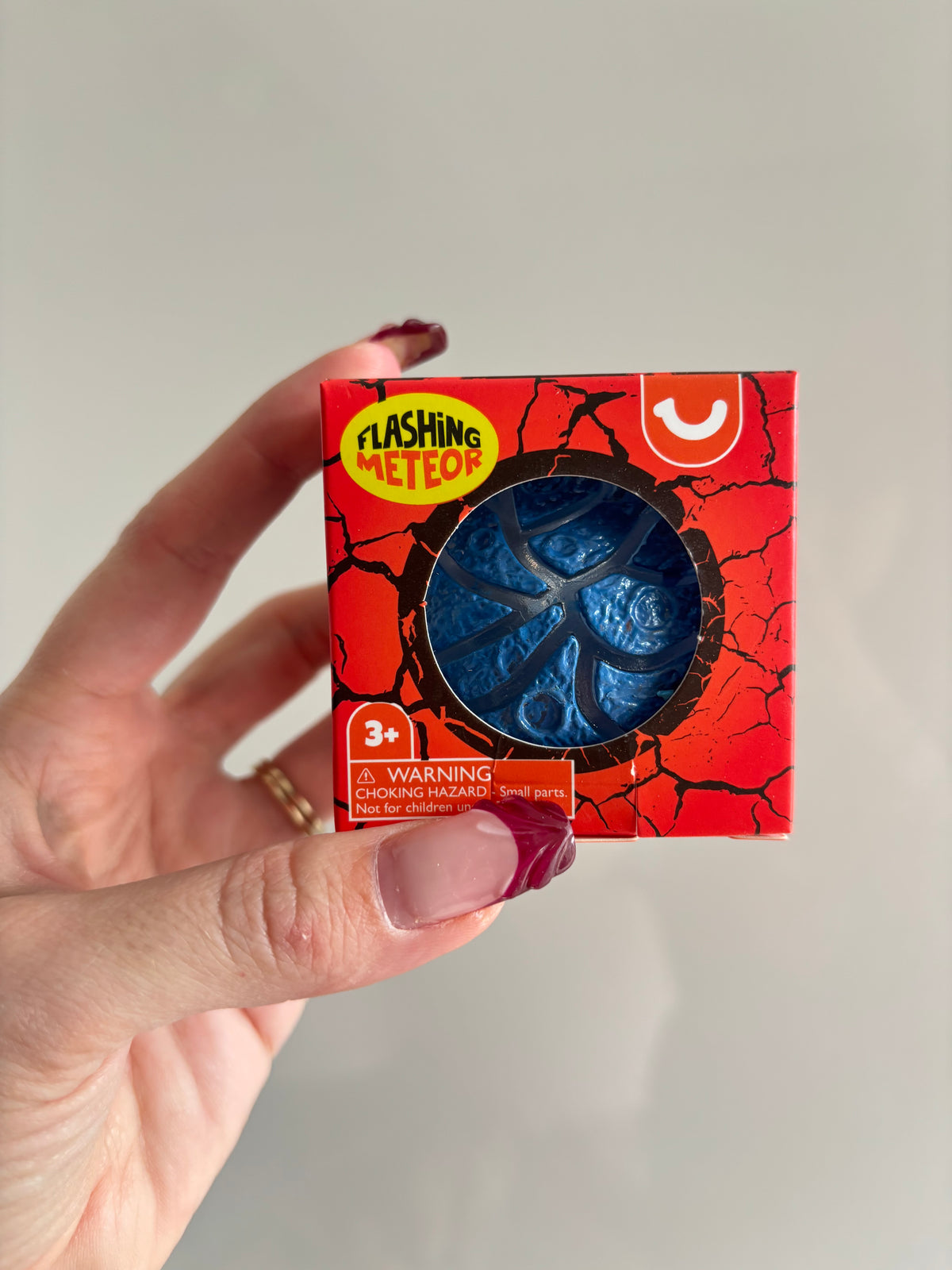 Keycraft super squishy flashing meteor
