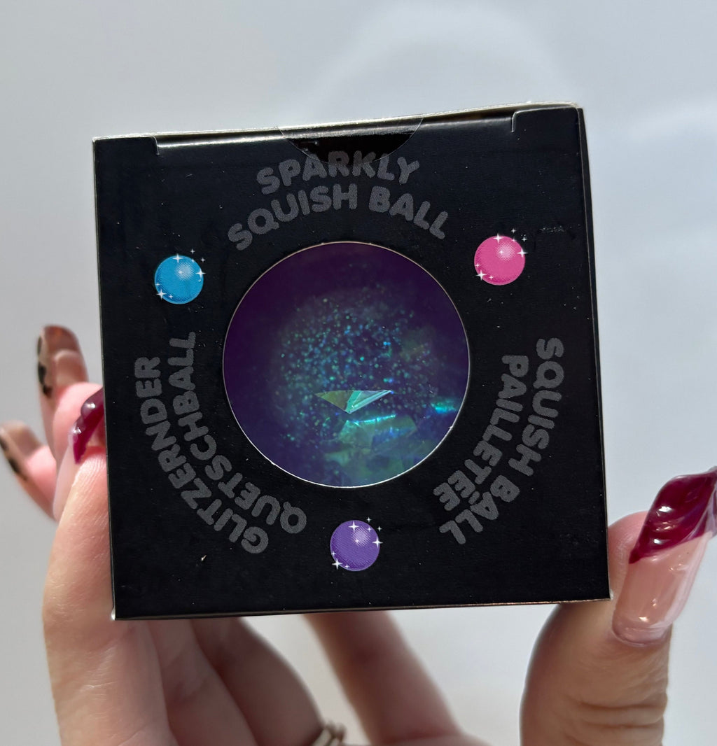 Scrunchems sparkly squish ball