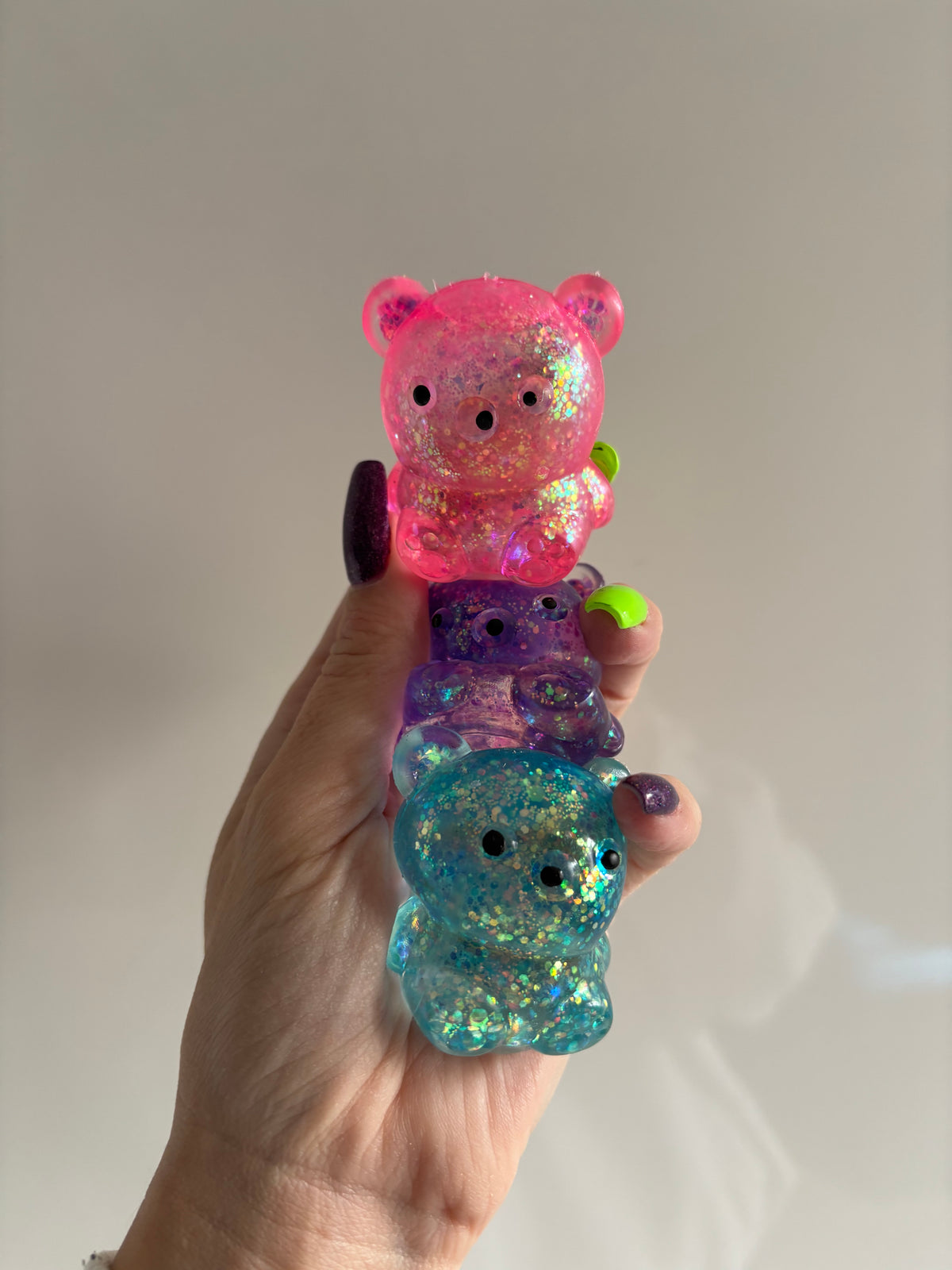 Scrunchems mini sugar squishy bears