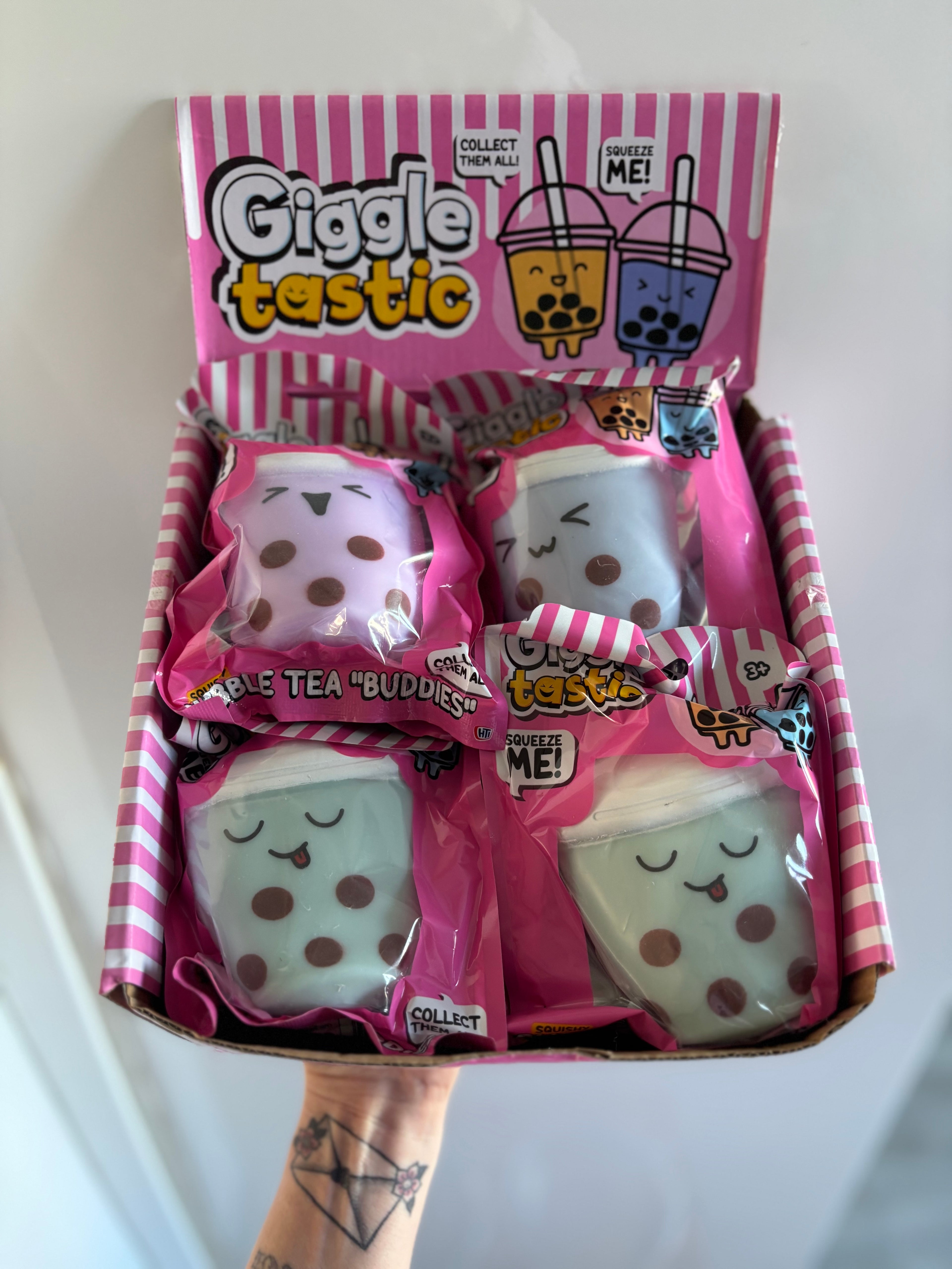 Giggle tastic bubble tea buddies