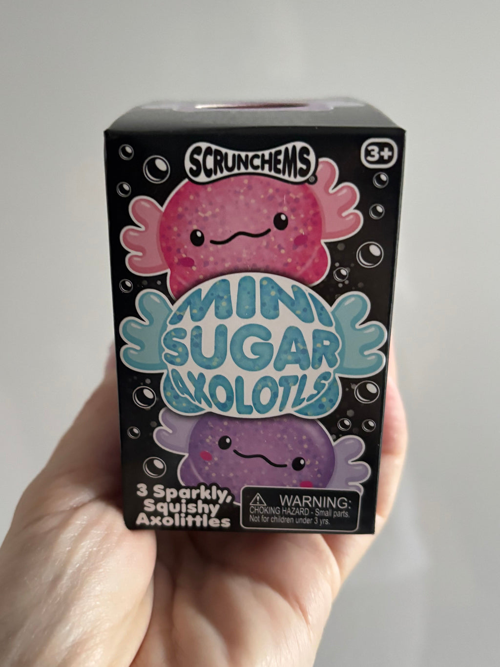 Scrunchems mini sugar axolotl