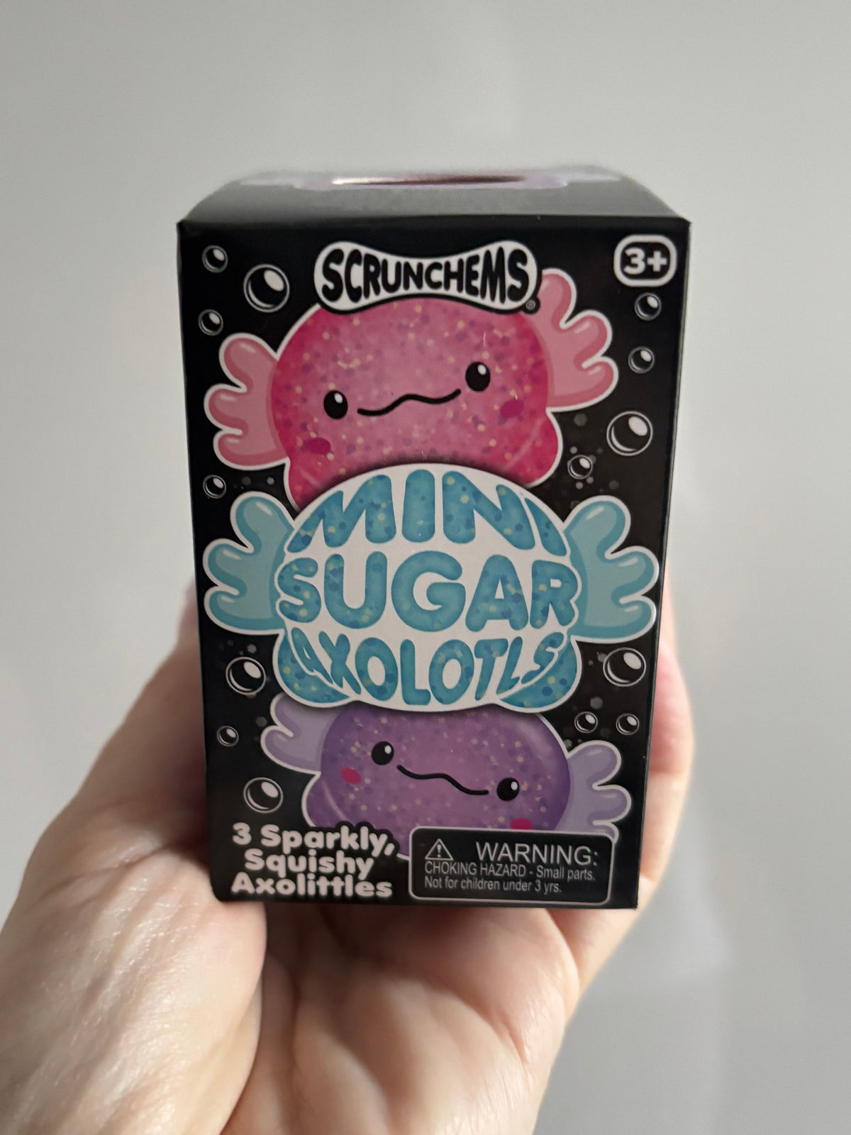 Scrunchems mini sugar axolotl