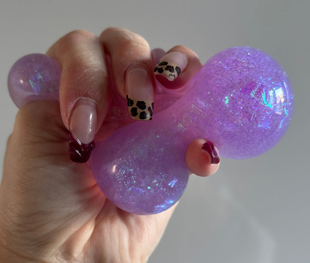 Scrunchems sparkly squish ball