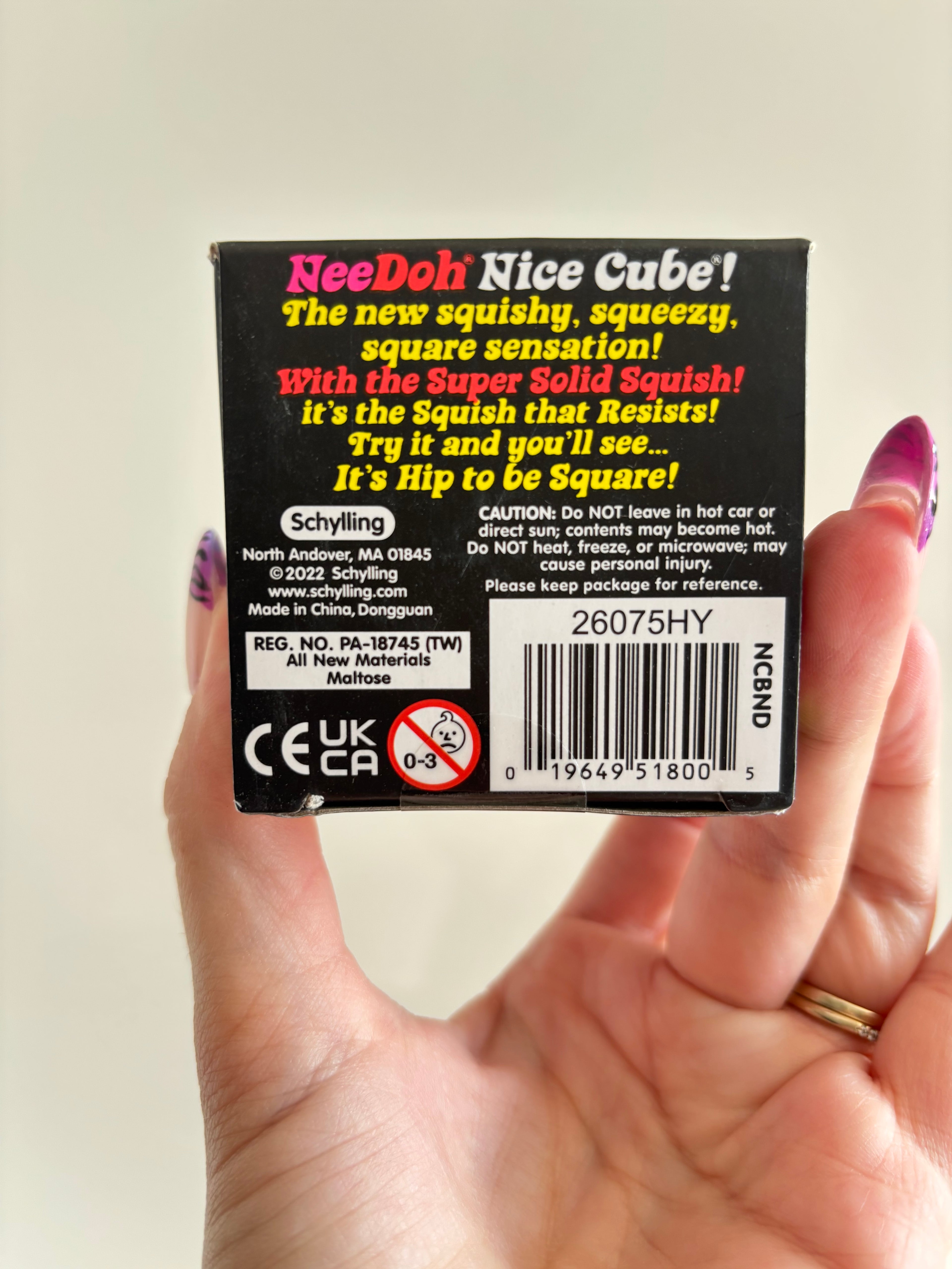 Needoh Nice Cube