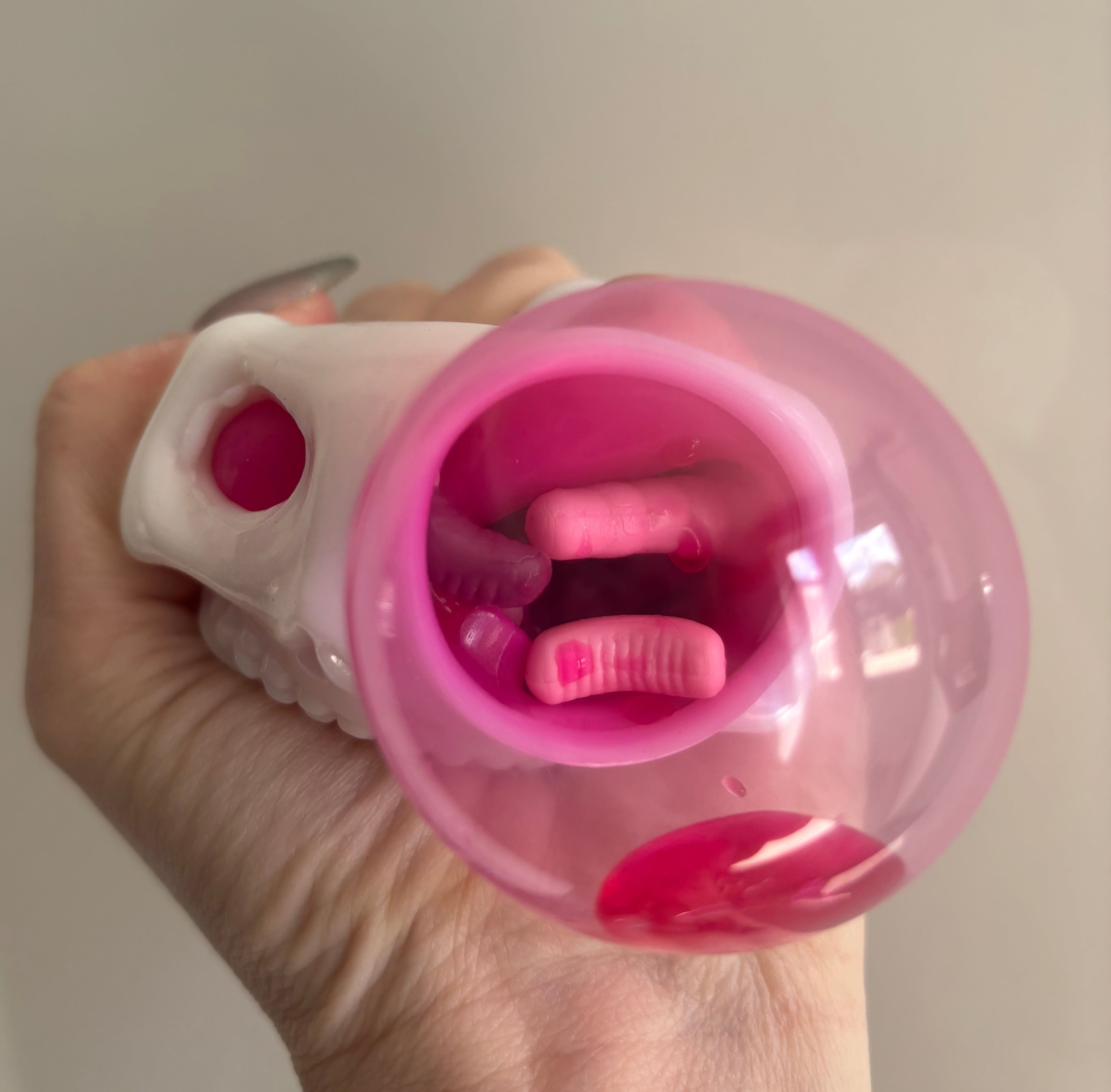 Scrunchems squeezy Skull of horrors
