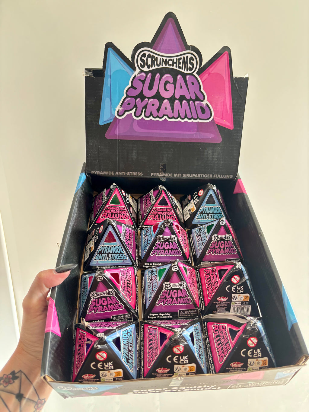 Scrunchems sugar gel pyramid