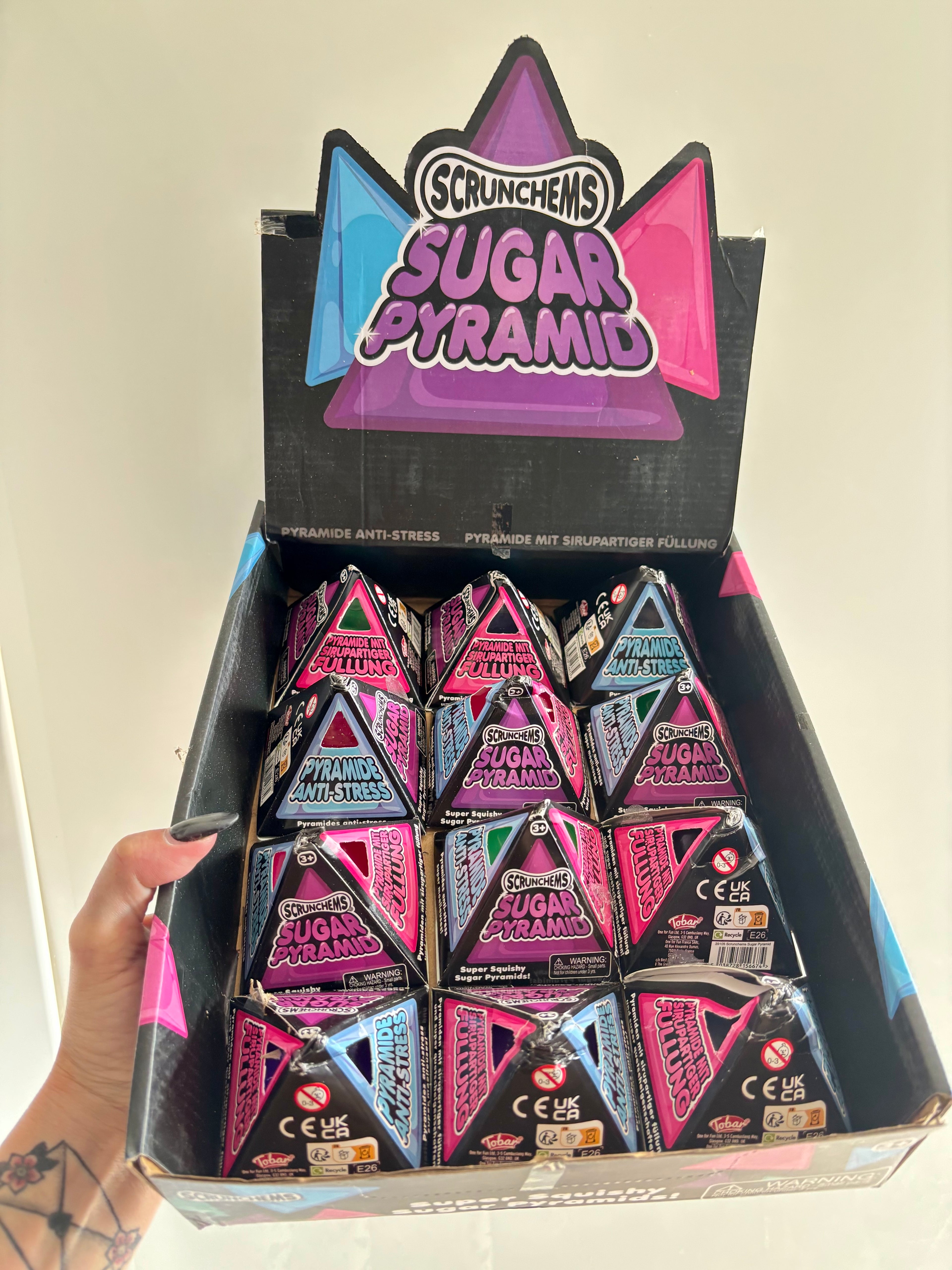 Scrunchems sugar gel pyramid
