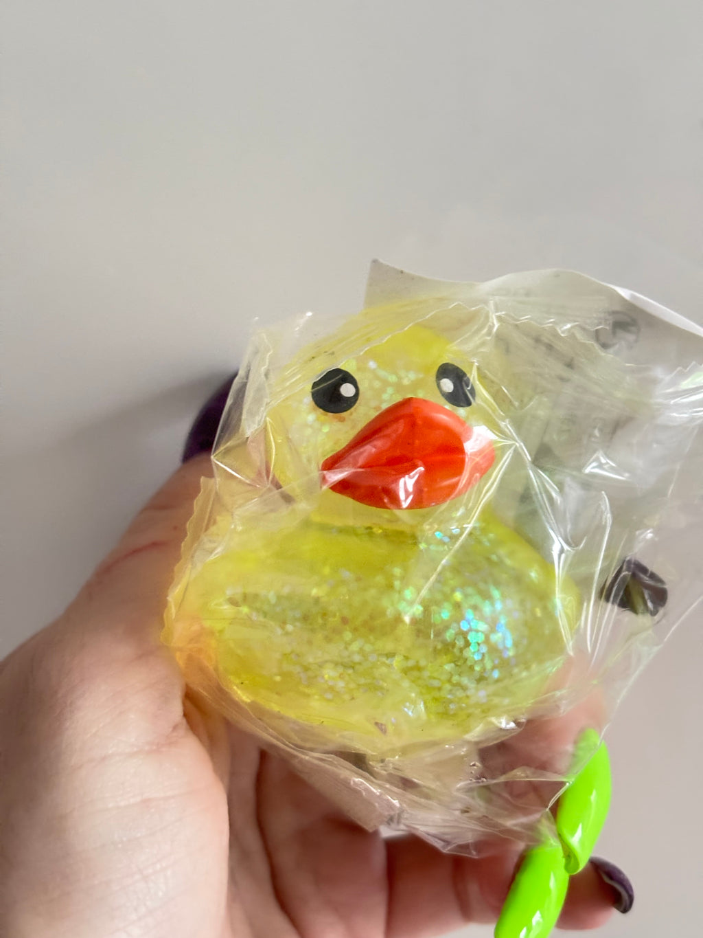 Squeeze sugar gel mini ducks
