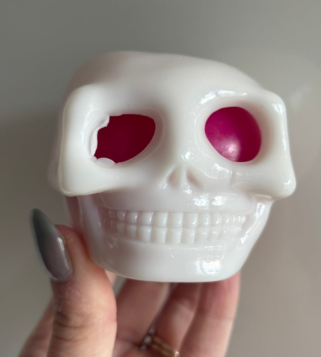 Scrunchems squeezy Skull of horrors