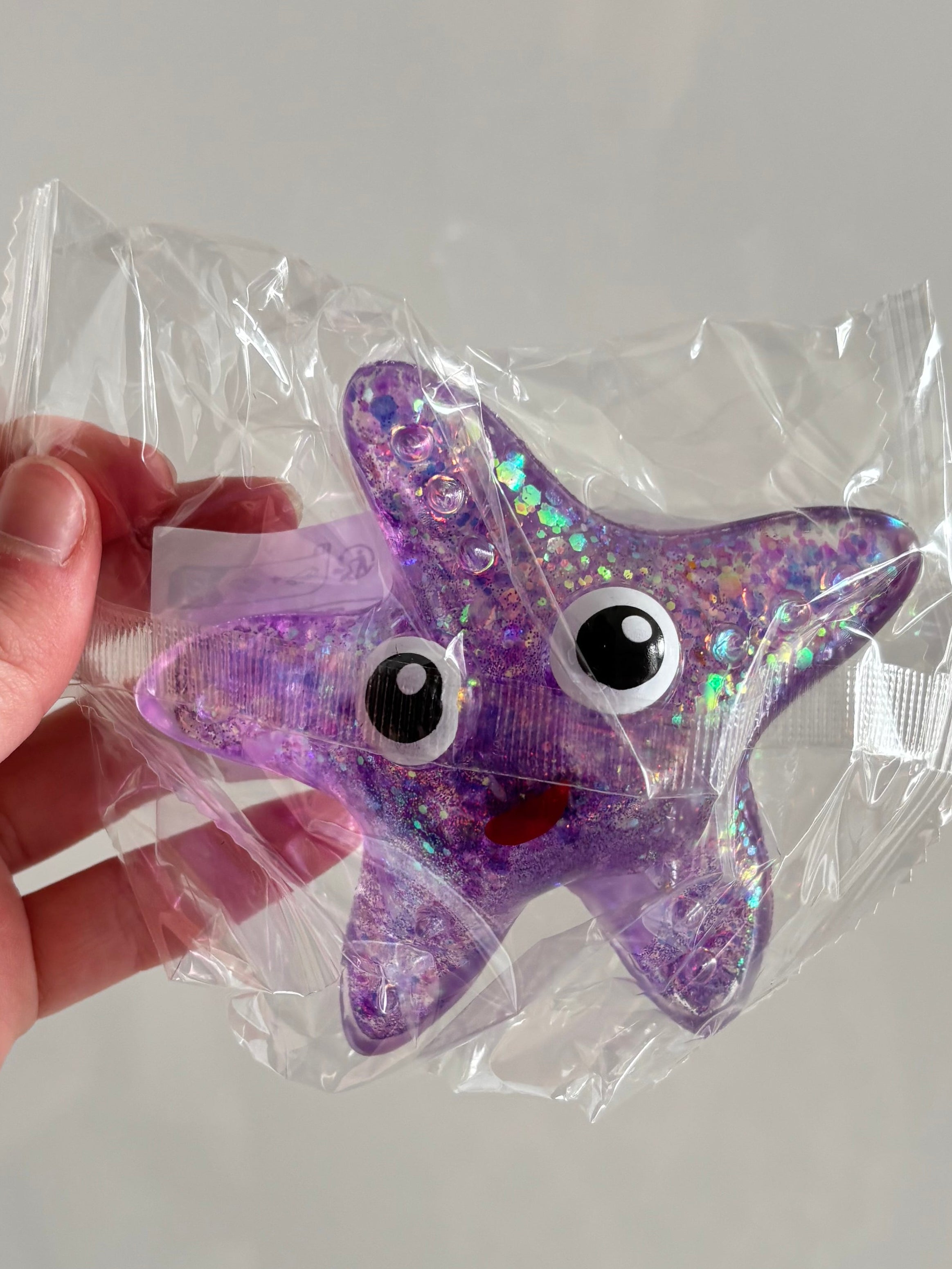 Squeeze sugar gel starfish