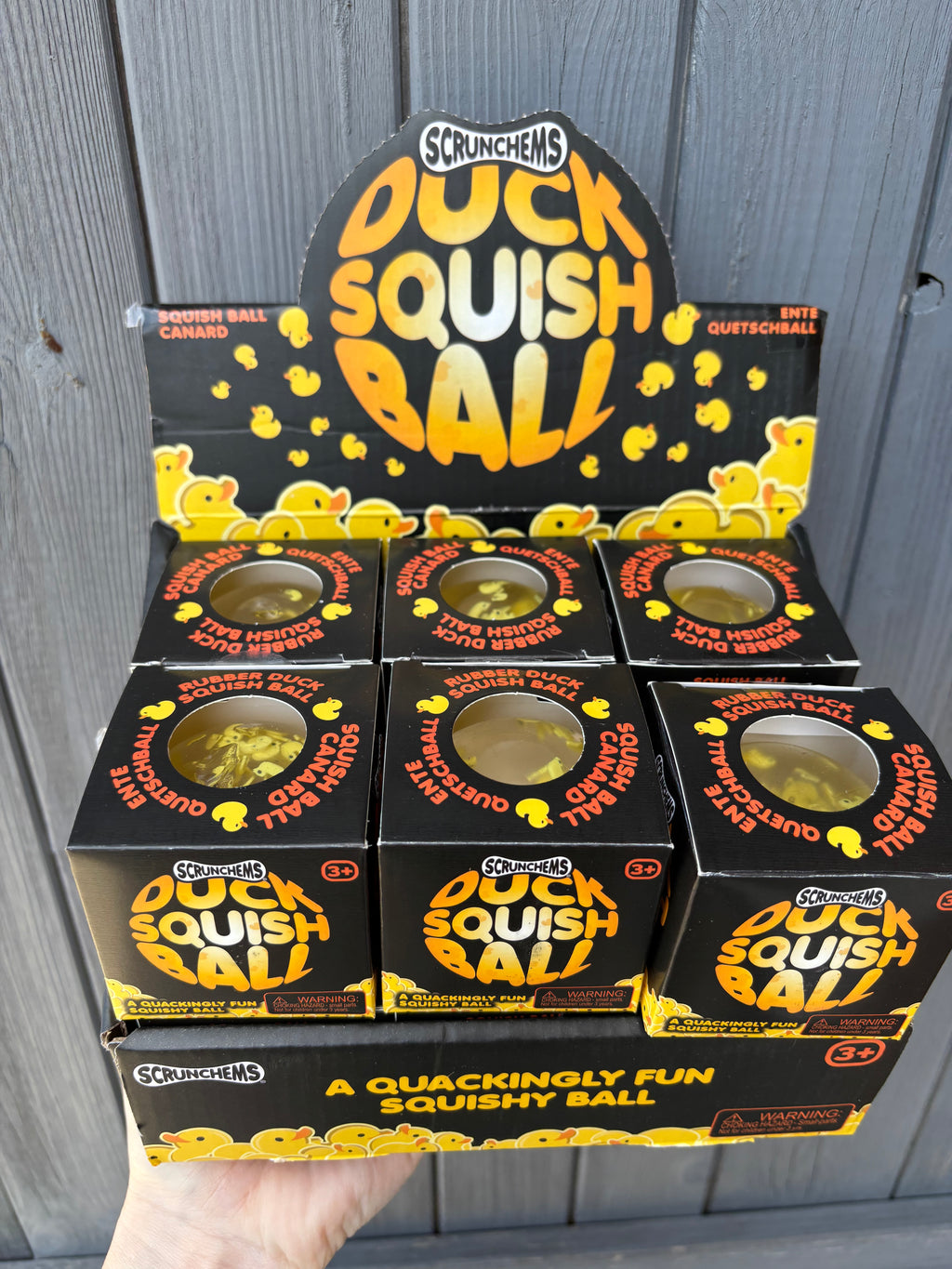 Scrunchems duck squish ball