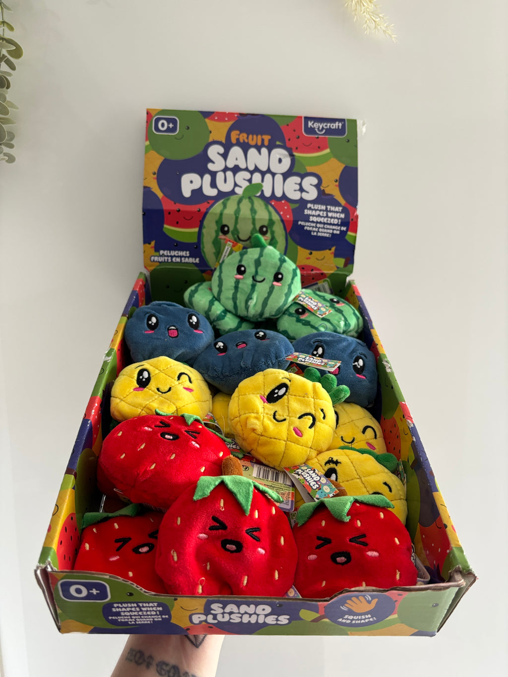 Keycraft fruit sand plushies