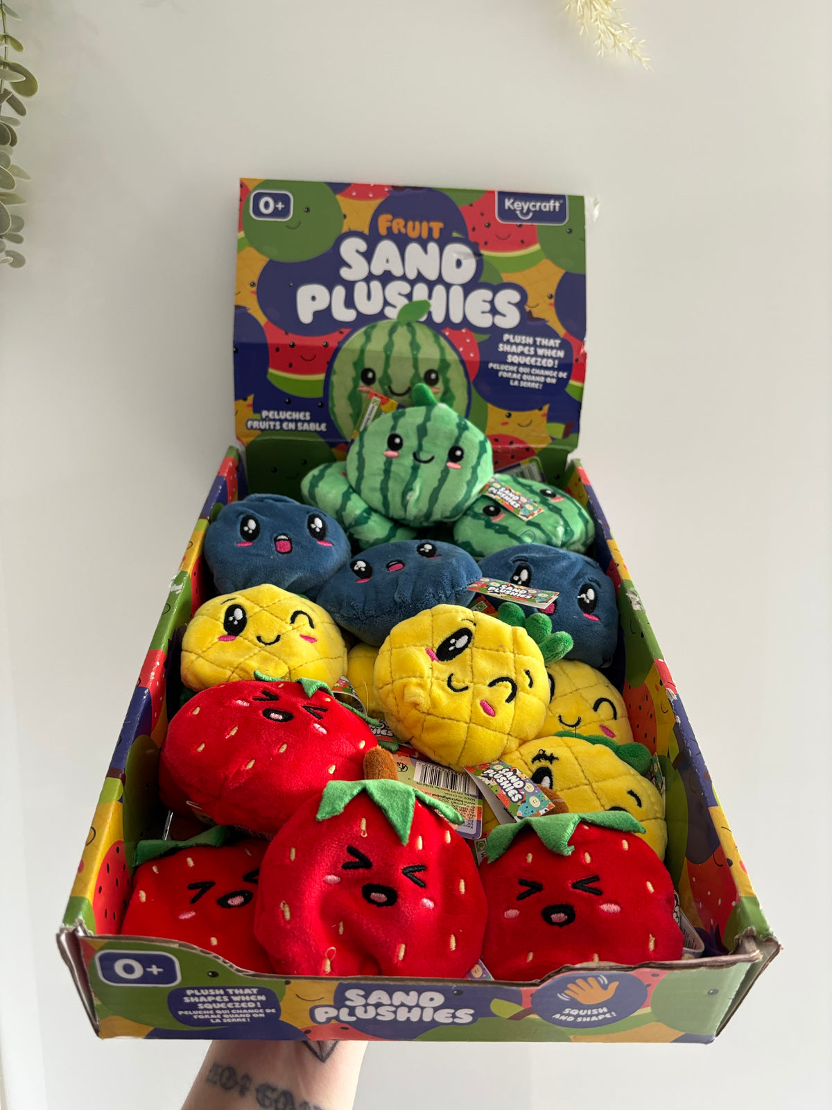 Keycraft fruit sand plushies