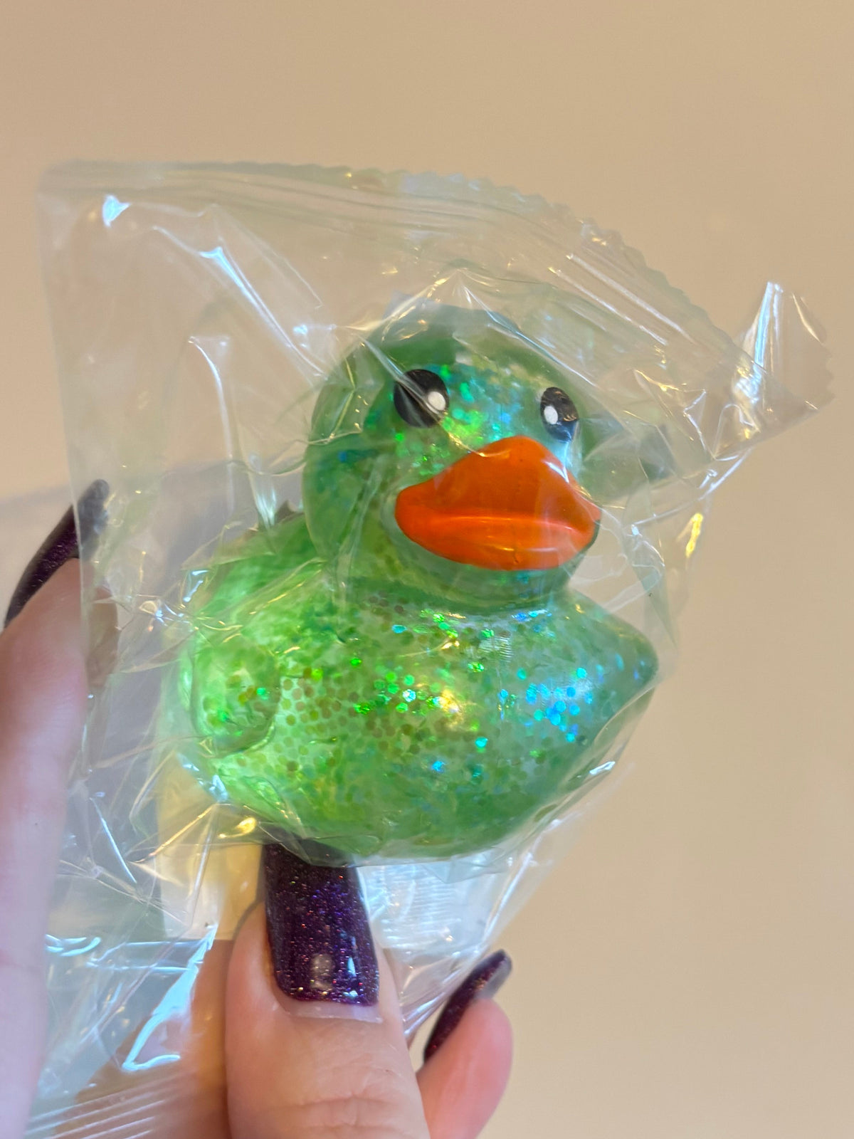Squeeze sugar gel mini ducks