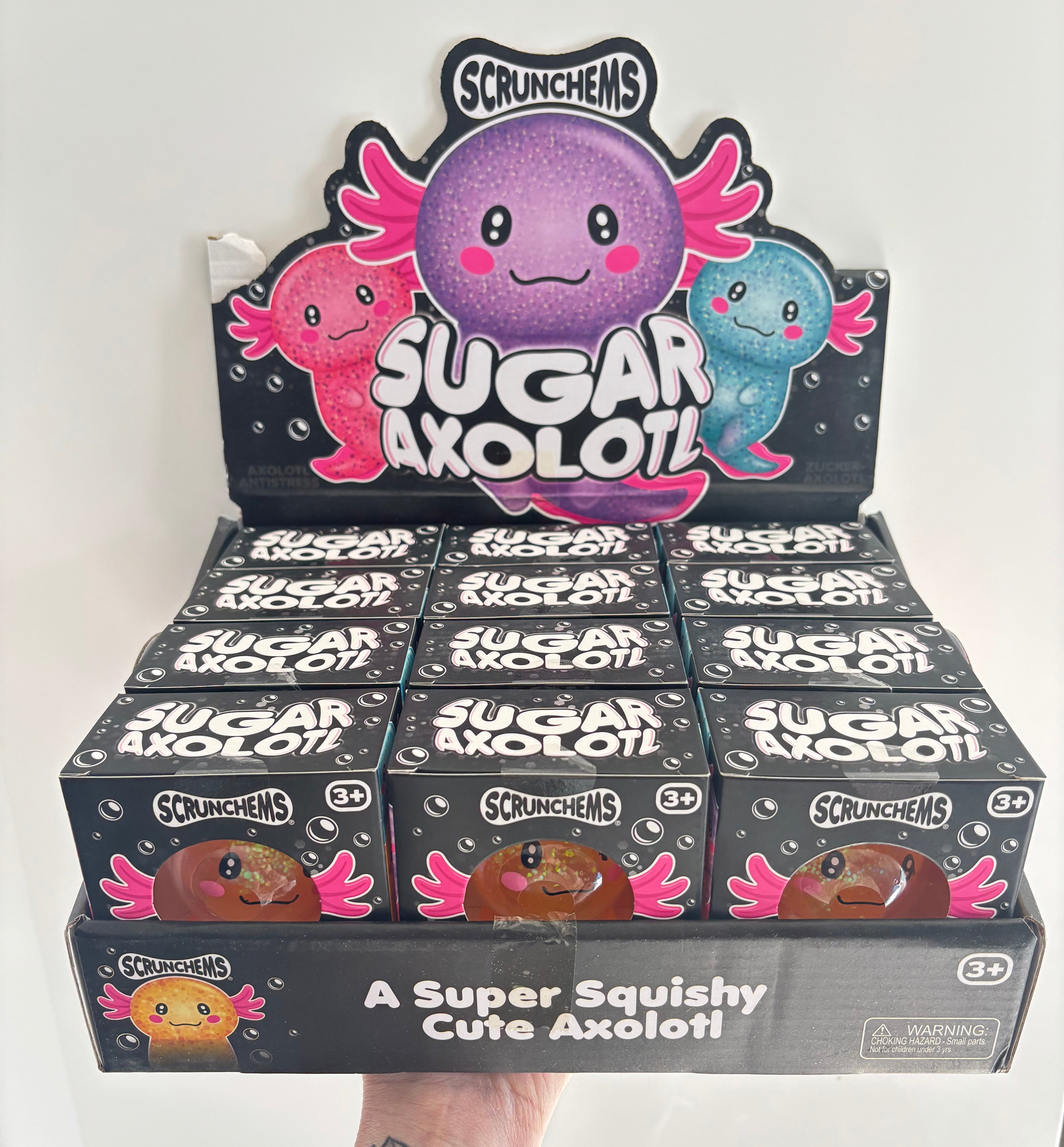 Scrunchems sugar gel Axolotl