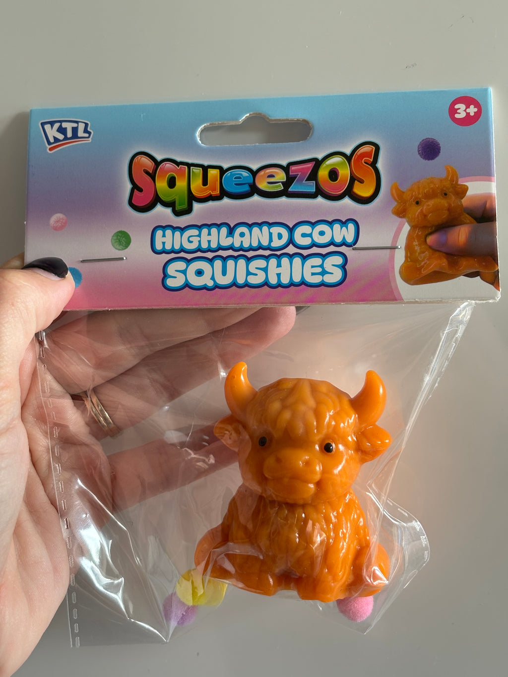 Squeezos highland squishy cows