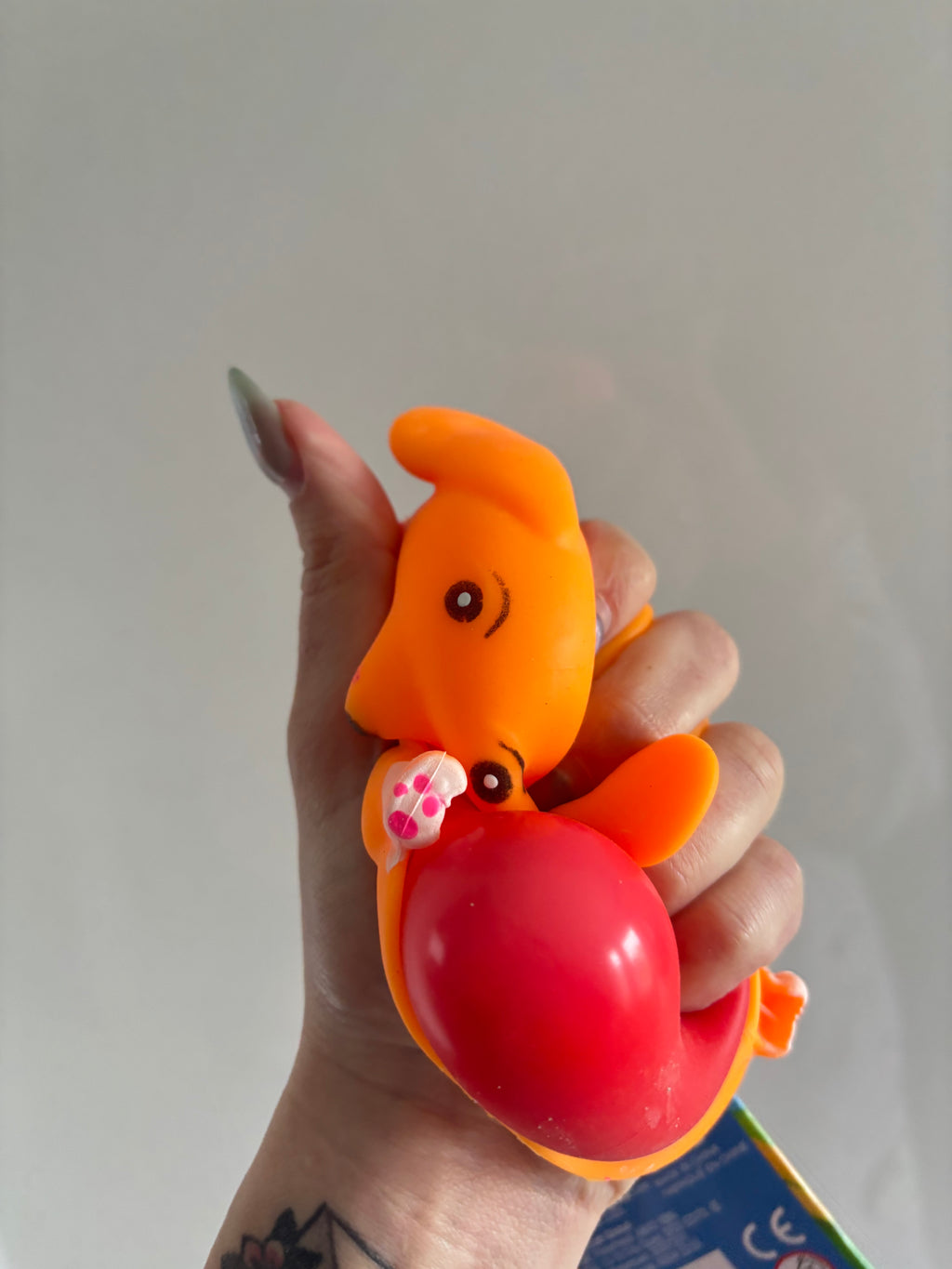Keycraft hotdog squishy dog