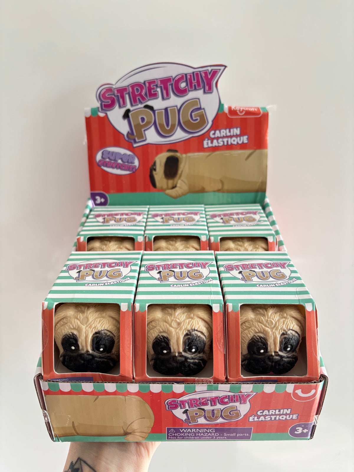 Keycraft stretchy pug