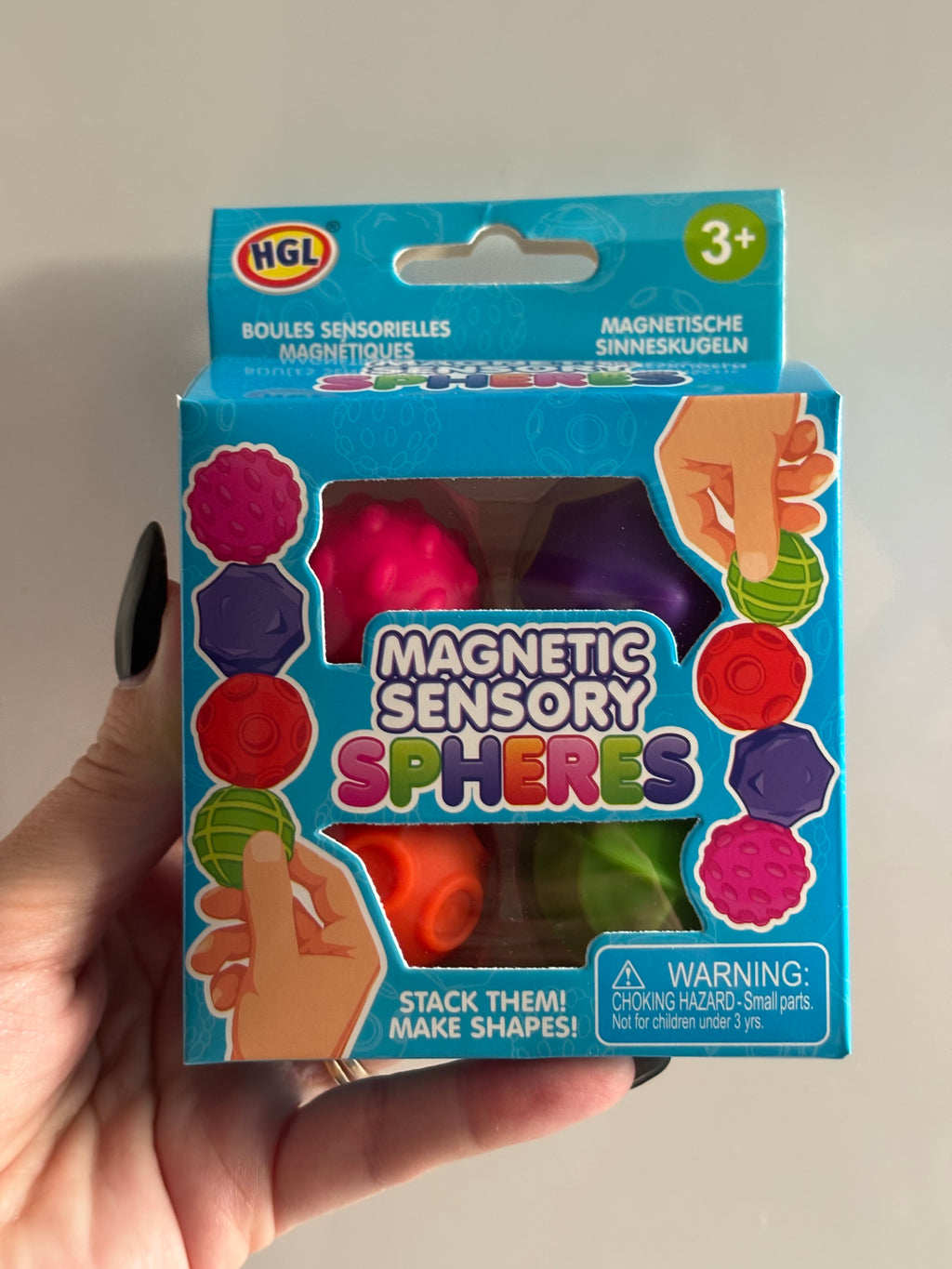 Magnetic sensory spheres
