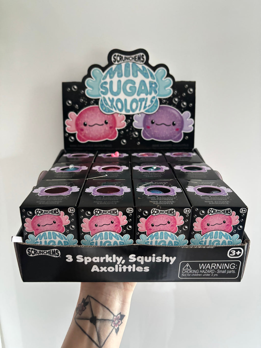 Scrunchems mini sugar axolotl