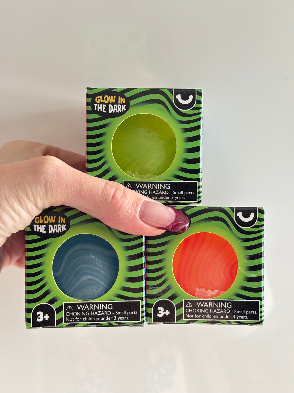 Keycraft glow in the dark super squidge ball