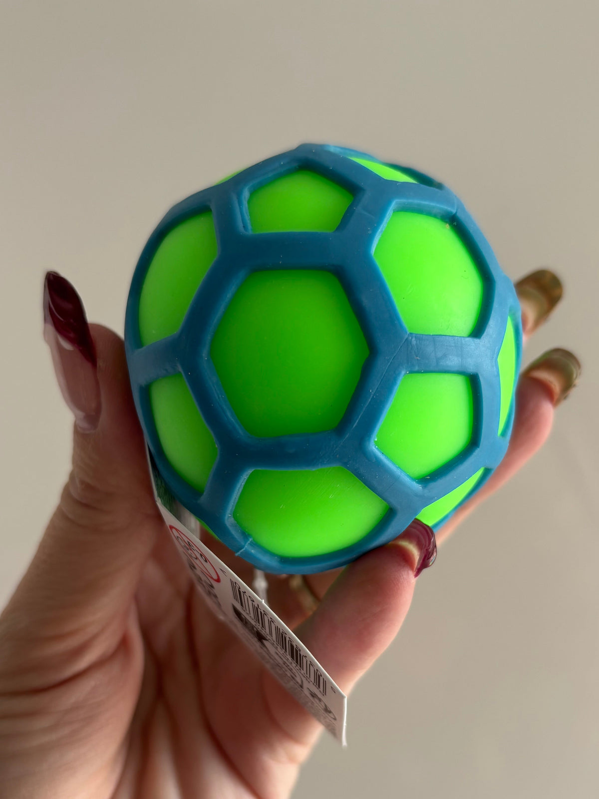 Keycraft atomic squeeze ball