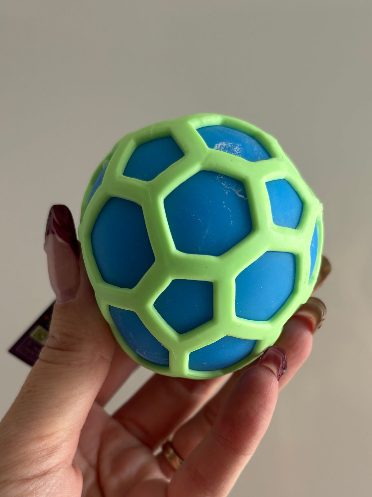 Keycraft atomic squeeze ball