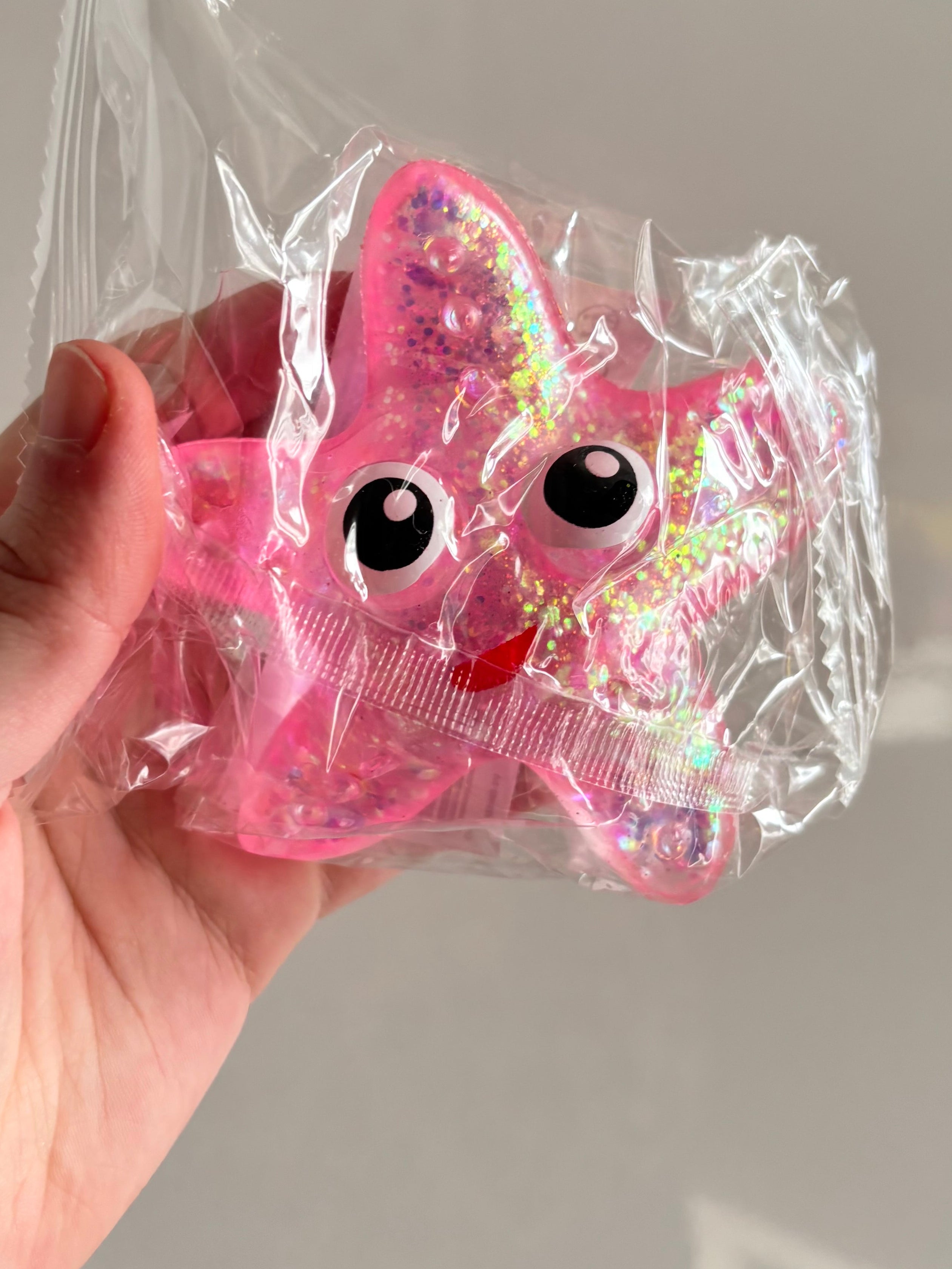 Squeeze sugar gel starfish