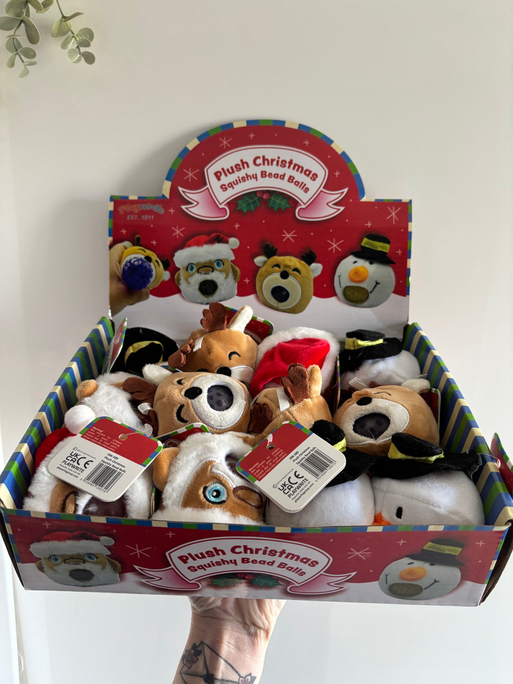 Christmas Plush bead balls