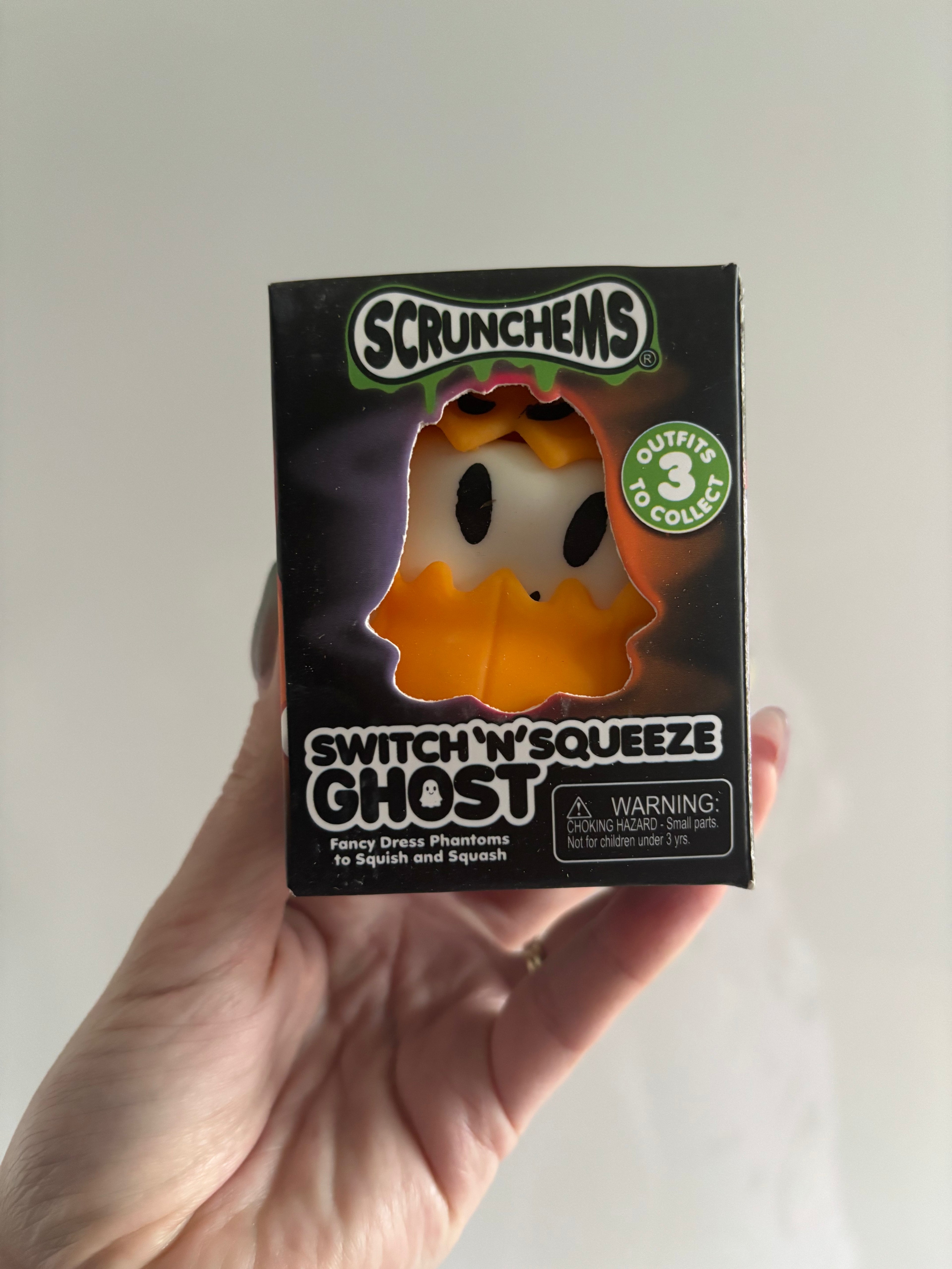 Scrunchems switch & squeeze ghost